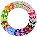 Fortop Boutique Ribbon Pinwheel Hair Bows Baby Grosgrain Bows With Clips For Teens Toddlers 20 Pairs