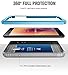 Galaxy Tab A 8.0 (2017) Case, Poetic Revolution Heavy Duty Protection Built-in-Screen Protector Kickstand for Samsung Tab A2 S/SM-T385/T380/Galaxy Tab A 8.0 2017 [NOT FIT 2015/2018 Version] Blue