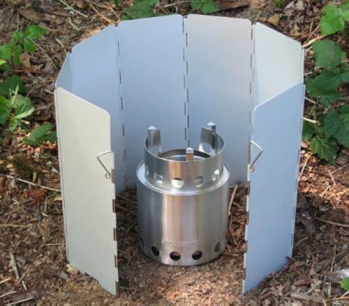 Solo Stove Solo Aluminum Windscreen: for Use and Other Backpacking