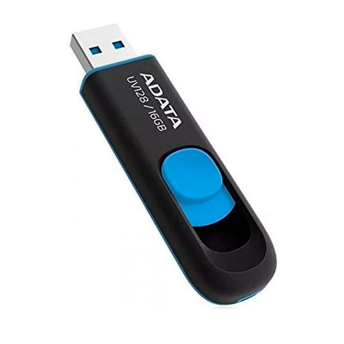 ADATA UV128 16GB USB3.1 Flash Drive, black/blue