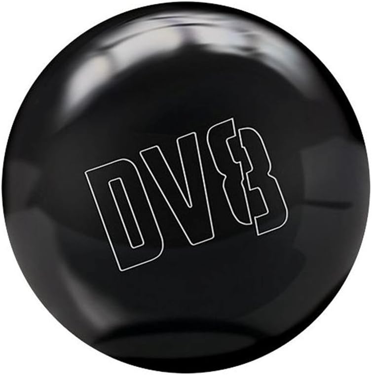 DV8 Just Black Bowling Ball with Free Shoulder Sack
