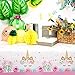 Honoson 5 Pieces Unicorn Party Tablecloth Disposable Unicorn Table Cover for Birthday Party Baby Shower Decoration Supplies