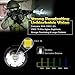 3Pcs Tactical Flashlight, Wowlite 1600 LM Ultra Bright - CREE XML T6 LED Taclight As Seen On Tv with 5 Light Modes and Adjustable Focus for Emergency Camping Hiking