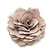 Meilliwish Camellias Flower Hair Clip and Brooch Pin (A74)(Pink)