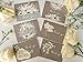 Wedding Thank You Cards, Bridal Shower, or All Occasion White Floral Thank You Card Assortment - 36 Note Card Boxed Set, Blank Inside with 38 White Envelopes - Made in the USA