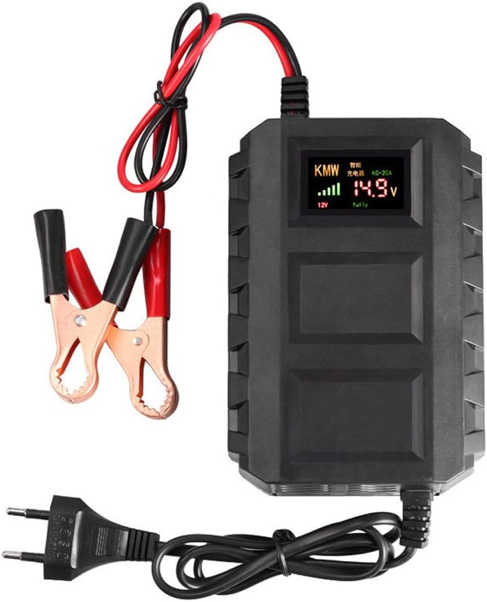 Decdeal 12V KC20A Intelligence Battery Charger for Auto Motorcycle