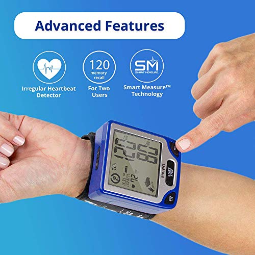 Homedics Blood Pressure Monitor, Automated Wrist Blood Pressure Machine