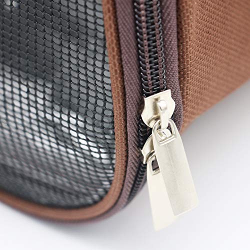 Travel Small Animals Guinea Pig Hamster Hedgehog Carrier Bag with Strap Durable Breathable Portable Small Guinea Pig Chinchillas Hamsters Hedgehogs Carrier Shoulder Bag for Small Animals Carriers - Thumbnail 4