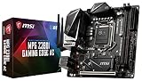 MSI MPG Z390I Gaming Edge AC LGA1151 (Intel 8th and 9th Gen) M.2 USB 3.1 Gen 2 DDR4 HDMI DP Wi-Fi Mini ITX Z390 Gaming Motherboard