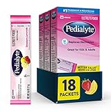 Pedialyte Electrolyte Powder Packets, Strawberry