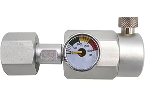 ROVRAI CO2 Refilling Adapter Soda Refill Adapter for Filling Soda maker Co2 Cylinder Compatible with DUO Terra Art pink soda Cylinder