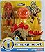 Fisher-Price Imaginext Dinosaur Figure Set of 4 - Saharicus, Stegosaurus, Velociraptor & Pterodactyl