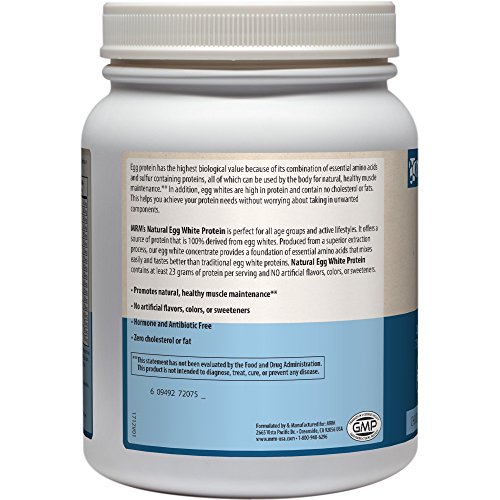 MRM Egg White Protein, DairyFree Protein Powder with Essential Amino