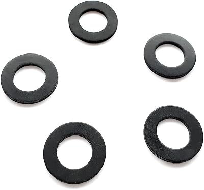QUERGO 5x Shower Hose Washer Rubber Seals for Shower Head
