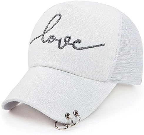 HANANei Women Men Unisex Baseball Cap Mesh Snapback Hip Hop Flat Hat
