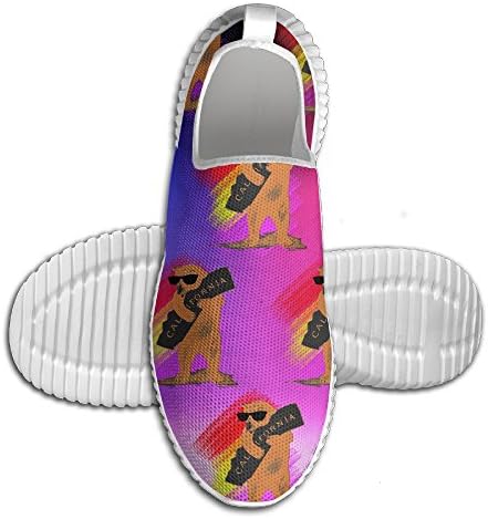 Love You California Running Shoes Fashion Breathable Casual Sneakers Mesh Athletic Shoes 46