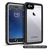 Waterproof case for iphone 6 plus & 6s plus,SIX-QU Underwater Cover Full Body Protective Dirtproof Shockproof Waterproof Case for iPhone 6 plus/6s plus (5.5inch)