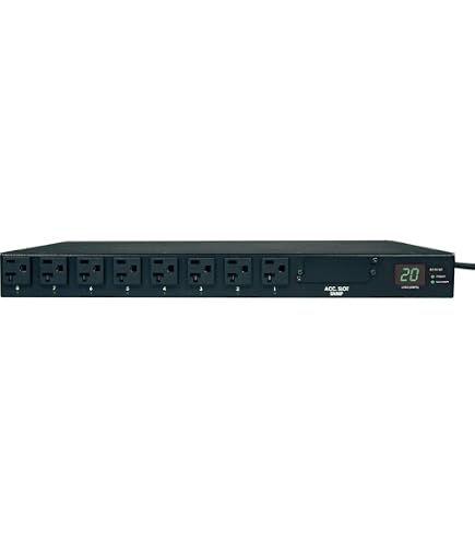 Amazon.com: Tripp Lite 1.9kW Single-Phase ATS/Switched PDU with LX
