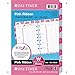 Day-Timer 2019 Planner Refill, 5-1/2” x 8-1/2”, Desk Size 4, Two Pages Per Week, Loose Leaf, Breast Cancer Awareness Pink Ribbon (14210)