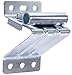 Hardware Essentials Galvanized Top Roller Bracket - Adjustable 2-1/2 in primary