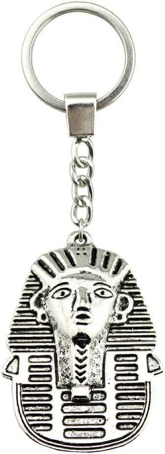 WYSIWYG 3 Pieces Key Chain Women Key Rings Couple Keychain For Keys Egypt Queen 50x35mm