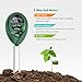 FYLINA Soil pH Meter, 3 in 1 Soil Test Kit for Moisture, Light & pH/Acidity, Gardening Tools for Home and Garden, Lawn, Farm, Plants, Indoor & Outdoor Plant Care Soil Tester (No Battery Needed)