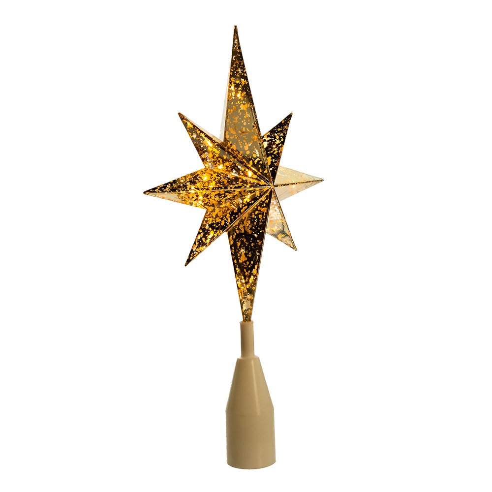 Best Ge Capiz Star Tree Topper Home Easy