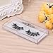 Misright Black Soft 3D Mink False Eyelashes Cross Messy Eye Lashes Extension 1 Pair