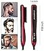 Hair Straightener Brush Fast Detangling Electric Comb, Ceramic Heating Anti-Static Anti-Scald Comb