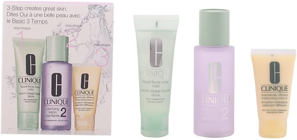 Clinique 3 Step Intro System Dry to Normal Skin Type II Skincare Set