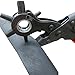 Oalas Leather Belt Hole Punch Plier 6 Size Head revolves for DIY Hand Made