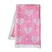 SLPR Plush Fleece Throw Blanket for Girl's Room Nursery with Sherpa (Pink Hearts, 50