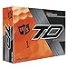 Wilson True Distance W/S True Distance Soft or 12-Ball, Orange