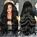 Carina Hair Brazilian Human Hair Body Wave Hair Glueless Lace Front Wig Size:22Inch