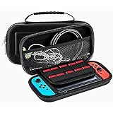 Nintendo Switch Carrying Case - Nintendo Switch Protective Waterproof Travel Carrying Case by OVIONS Portable Universal Hard Shell Protector Game Case for Nintendo Switch Accessories