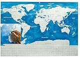 Scratch Off World Map By Trip Fix: Personalized