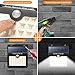 Yacikos Solar Lights Outdoor , [46 LED] Solar Motion Sensor light Waterproof Solar Security Wireless LED Wall Lights for Outdoor, Garden, Patio Yard, Deck Garage, Fence, Driveway Porch (2 Pack)