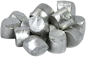 ROTO METALS Tin Nugget (1 Pound | 99.9+% Pure) Raw Tin Metal by RotoMetals