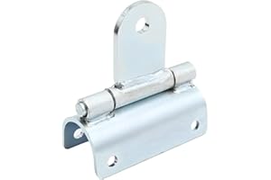 Zreneyfex Silver Snowmobile Hitch, 12-101, Heavy Duty, Powder Coated Iron, Fit 1 to 1-1/4 inches (20-32mm) Square or Round Bu