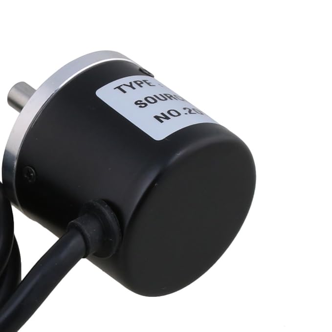 Yibuy AB phase Encoder 6mm Shaft 600P/R Incremental Rotary for Length Measurements - - Amazon.com