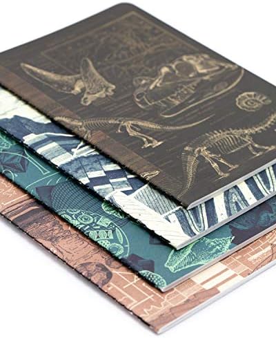 Cognitive Surplus Earth Science Notebooks. (4-pack, Blank, Grid, Lined, Dot, 100% Recycled)