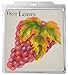 EuroQuest Imports Deco Grape Cluster Parchment Leaves, Package of 20
