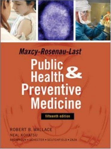 PUBLIC HEALTH AND PREVENTIVE MEDICINE