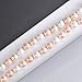 Romantic Time Two Strand Japanese Akoya Pearl Long Rope Necklace