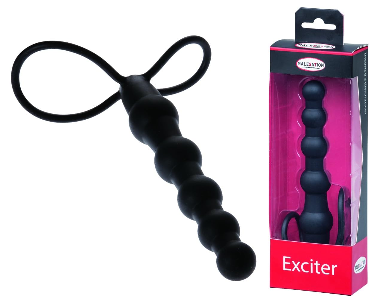 MALESATION Exciter Dildo Black One Size
