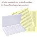 Diamond Painting Accessories Color Number Stickers for Storage Containers, 517 Self Adhesive Labels for Diamond Art Tools Storage Box, Diamond Painting Kits for Adults and Kids (2 Packs)