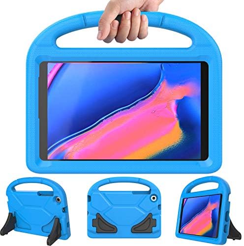 Ledniceker Kids Case For Samsung Galaxy Tab A 8 0 19 Sm P0 P5 Kids Toddler Lightweight Shockproof Portable Handle Foldable Stand Kids Case For Tab A 8 0 Inch 19 Sm P0 P5 Release Blue Amazon Sg