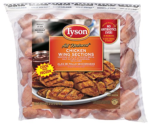 Tyson, Chicken Wings, Ready to Cook, 2 lb (Frozen)