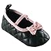 Luvable Friends Unisex Baby Crib Shoes, Black Mary Jane, 6-12 Months