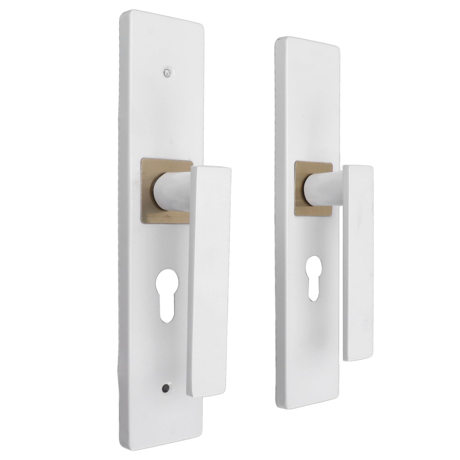 Topyond Door Handles, Secure Bedroom Door Lock with Key, Contemporary Door Knob Set for Interior and Exterior Use, for Entrances and Bathrooms